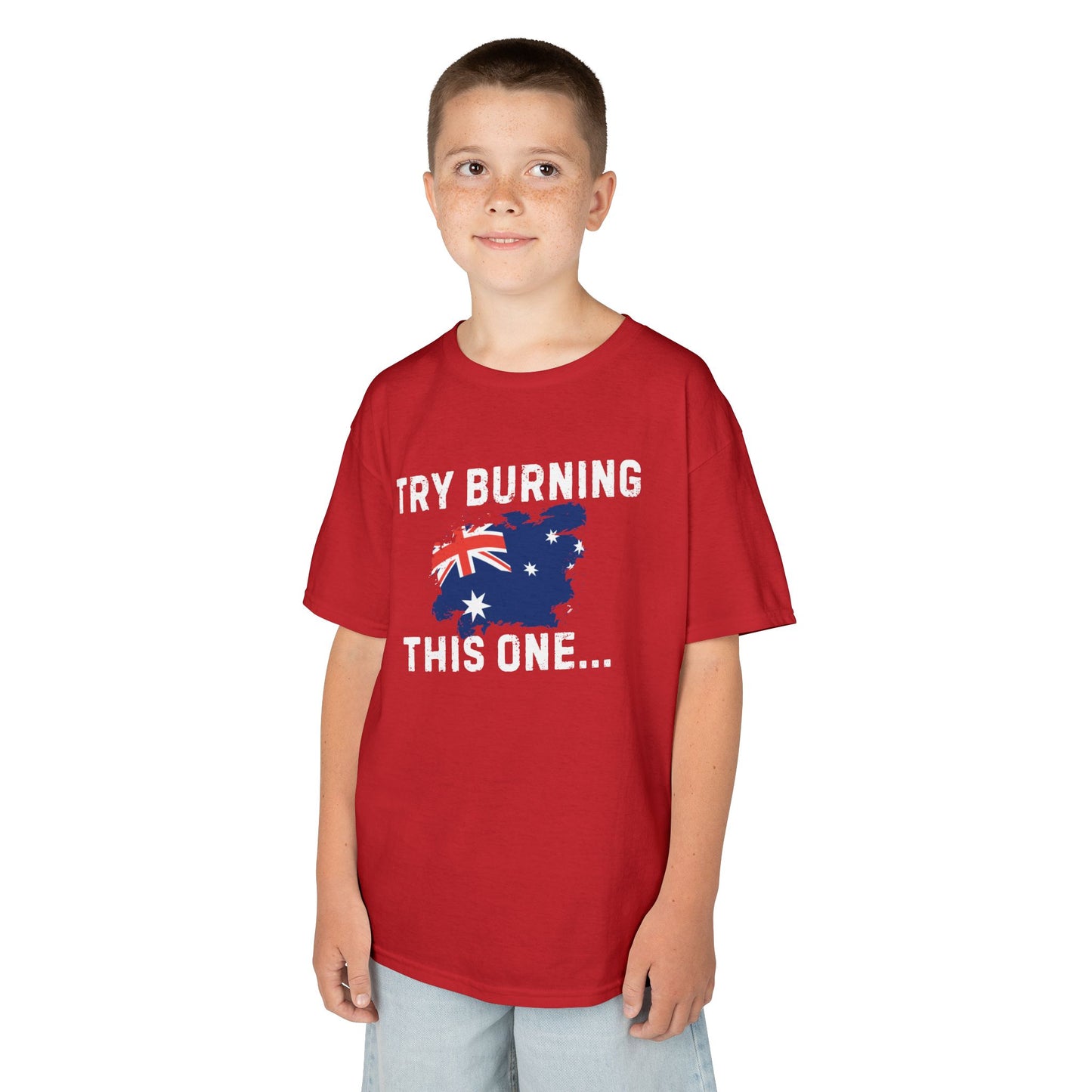 Try Burning This One Kids Unisex Tee