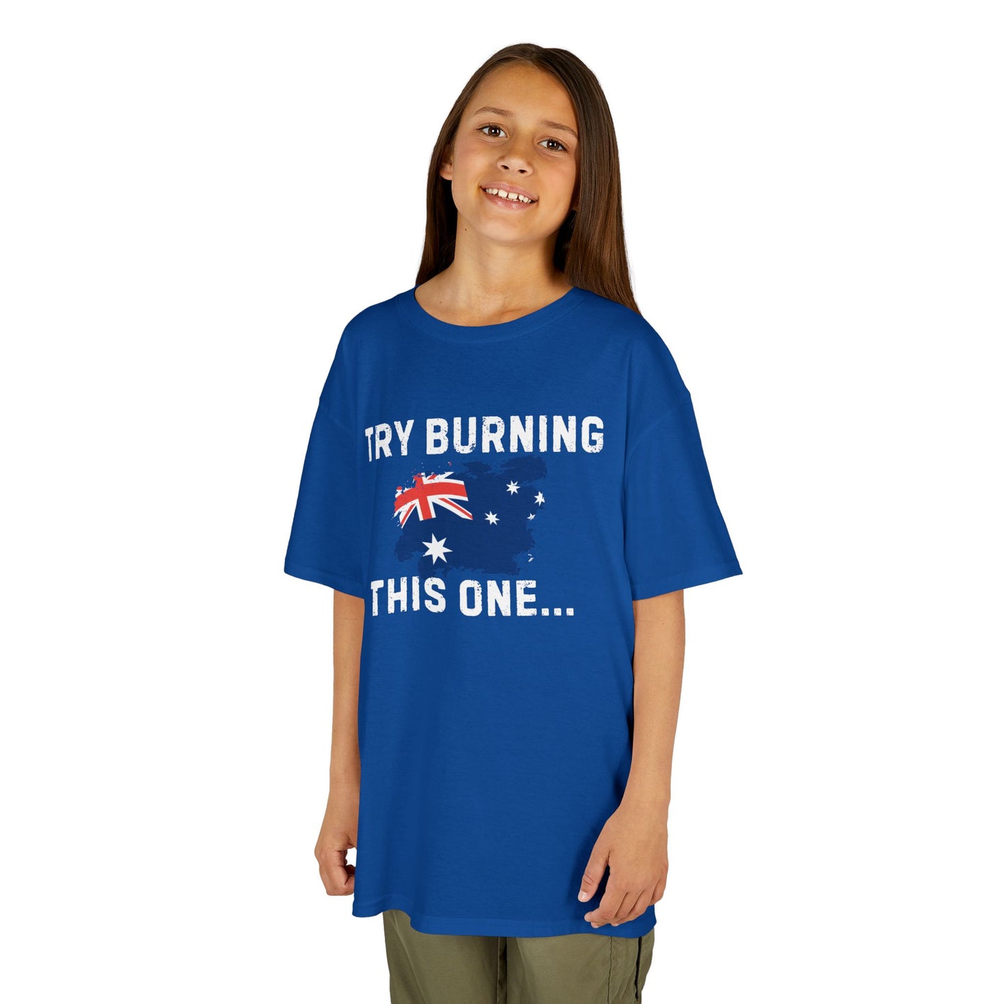 Try Burning This One Kids Unisex Tee