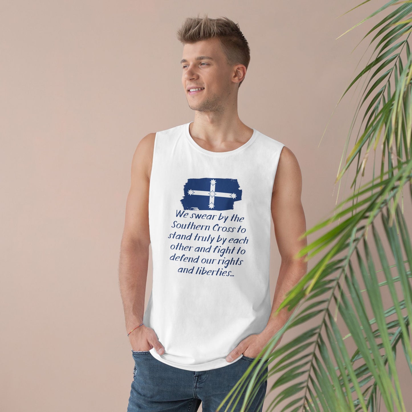 Eureka Flag Oath Tank Singlet