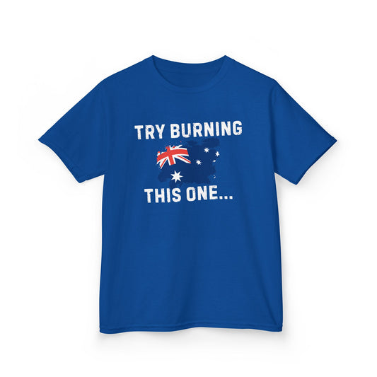 Try Burning This One Kids Unisex Tee
