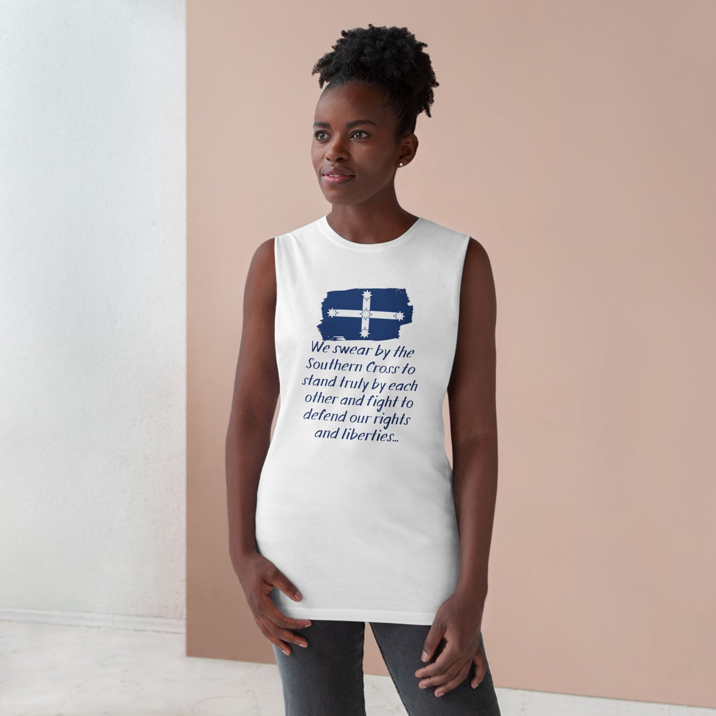 Eureka Flag Oath Tank Singlet