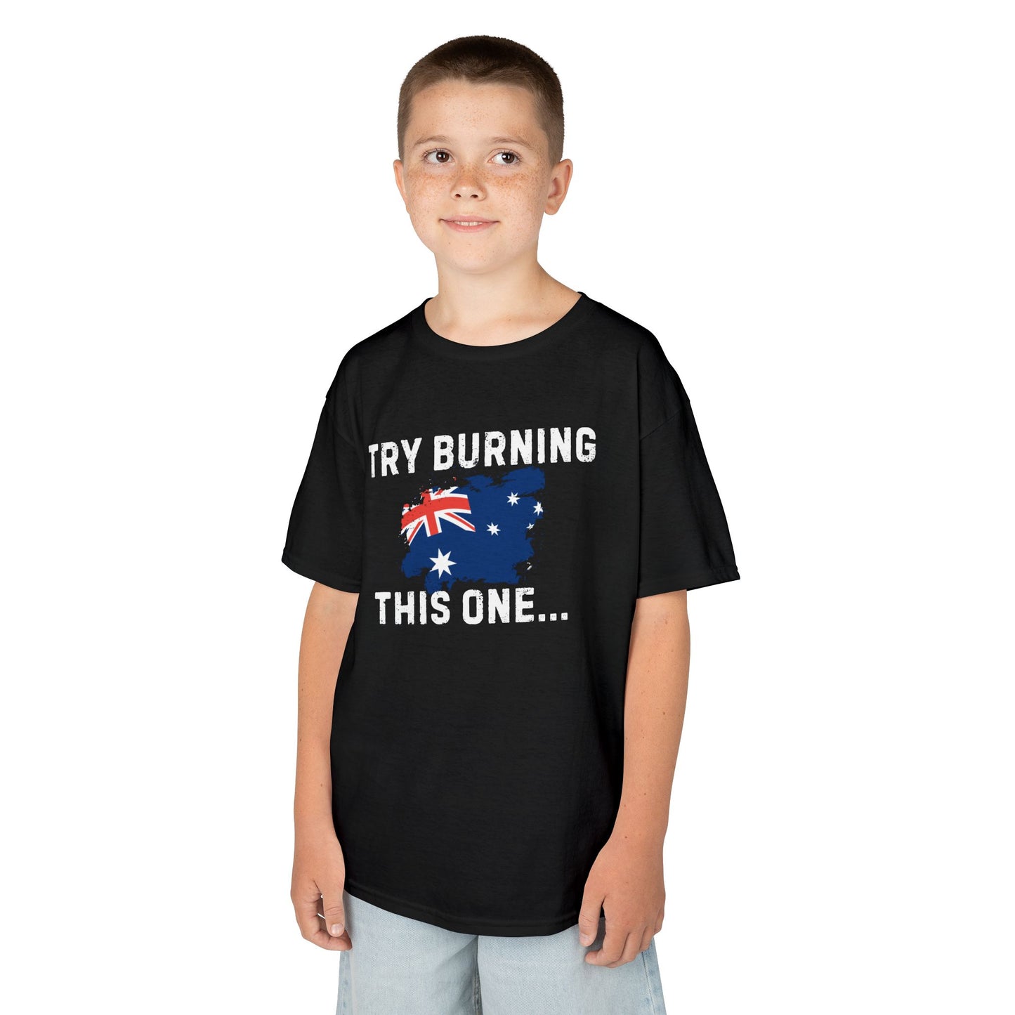Try Burning This One Kids Unisex Tee