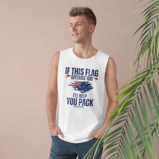 If This Flag Offends You Tank Singlet