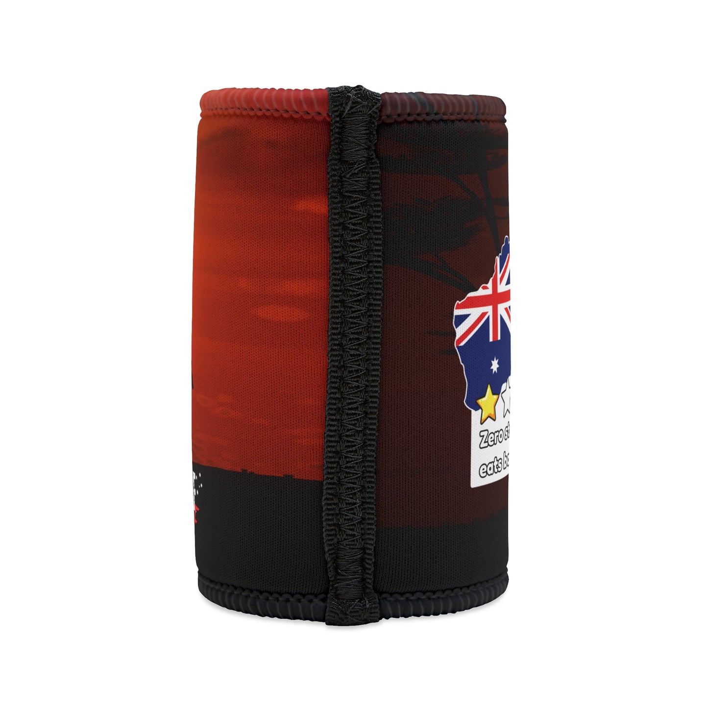 Zero Stars Funny Australian Flag Beer Can Stubby Holder