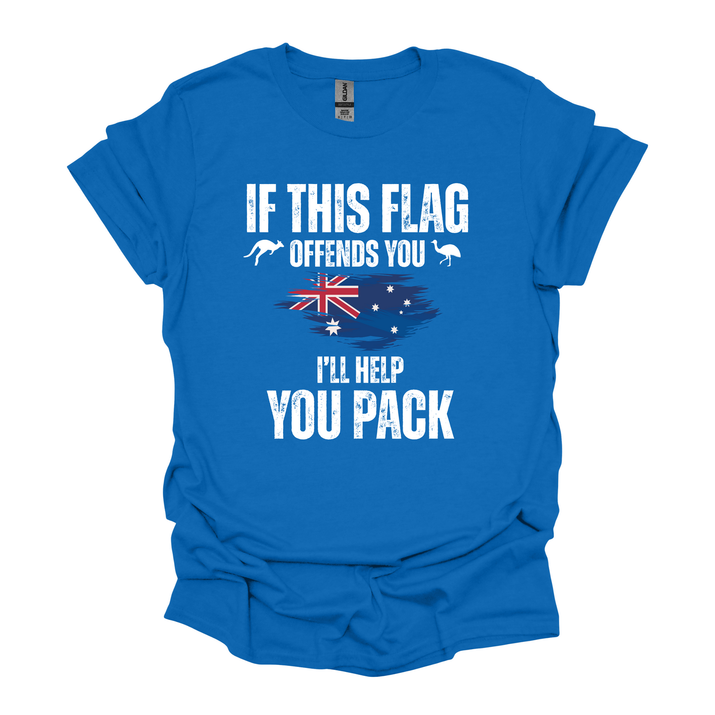 If This Flag Offends You Australian Flag Patriot Shirt