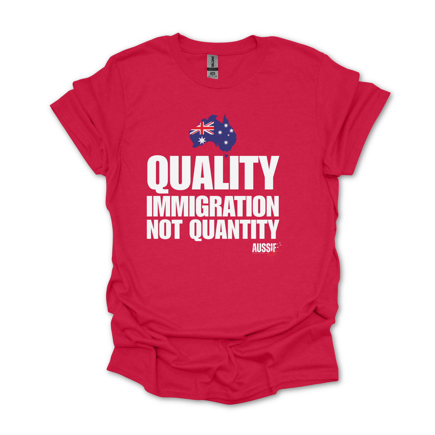 Quality Immigration, Not Quantity Australia Shirt