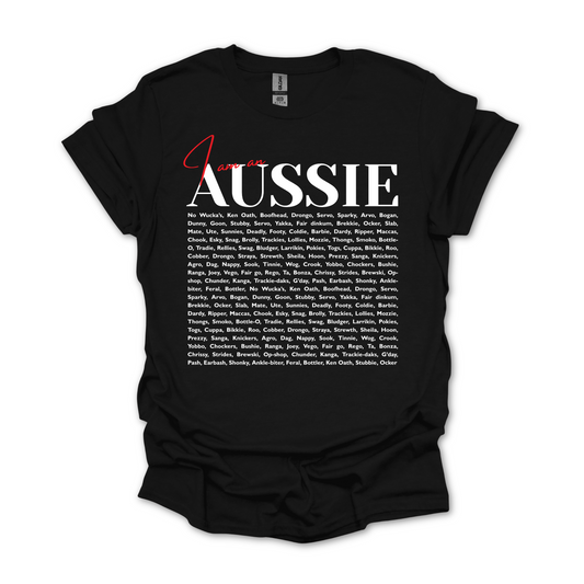 I am an Aussie Slang Terms Shirt