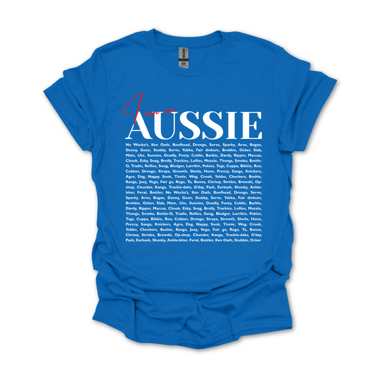 I am an Aussie Slang Terms Shirt