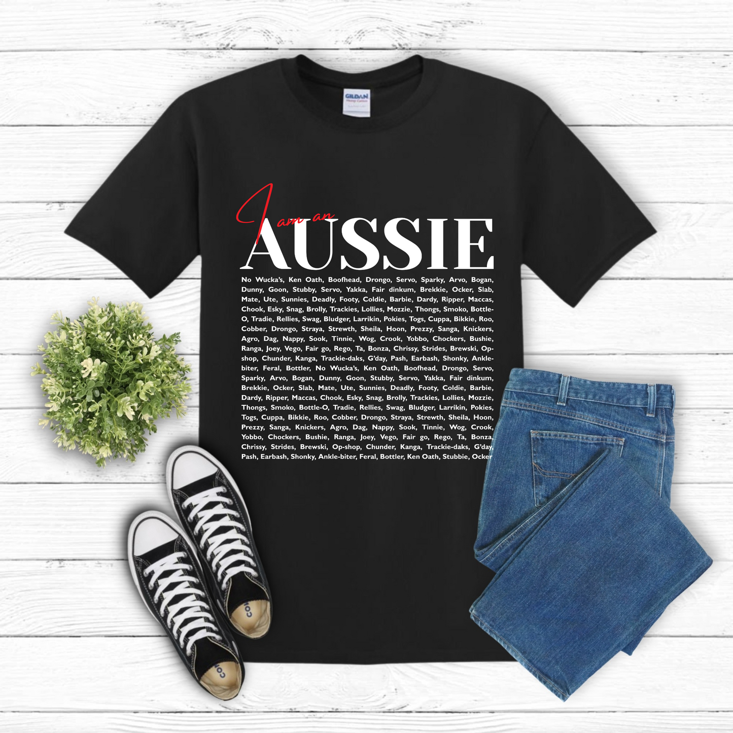 I am an Aussie Slang Terms Shirt