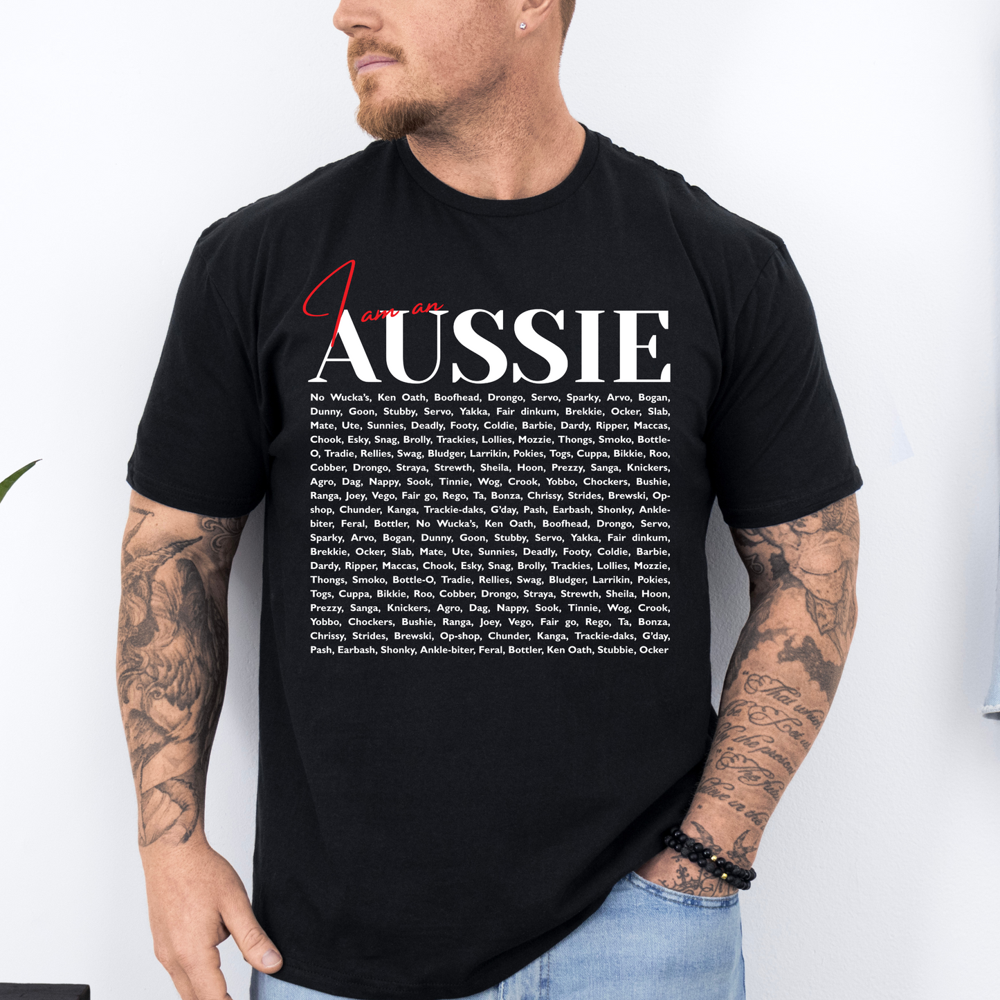 I am an Aussie Slang Terms Shirt