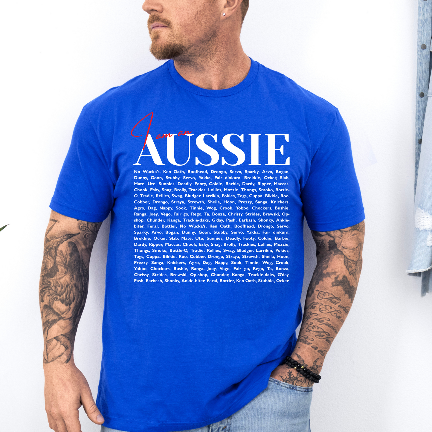 I am an Aussie Slang Terms Shirt