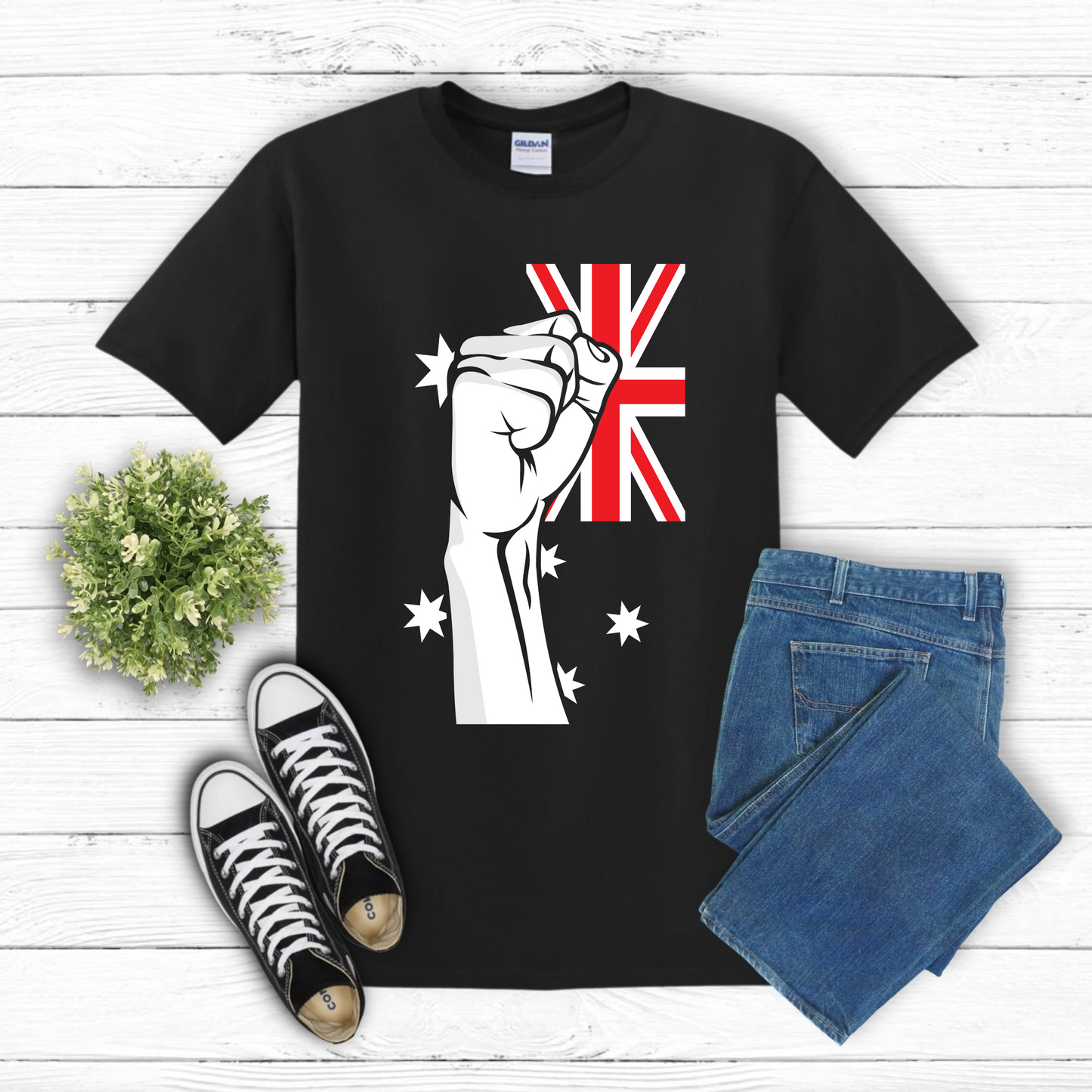 Rise for the Australian Flag Shirt