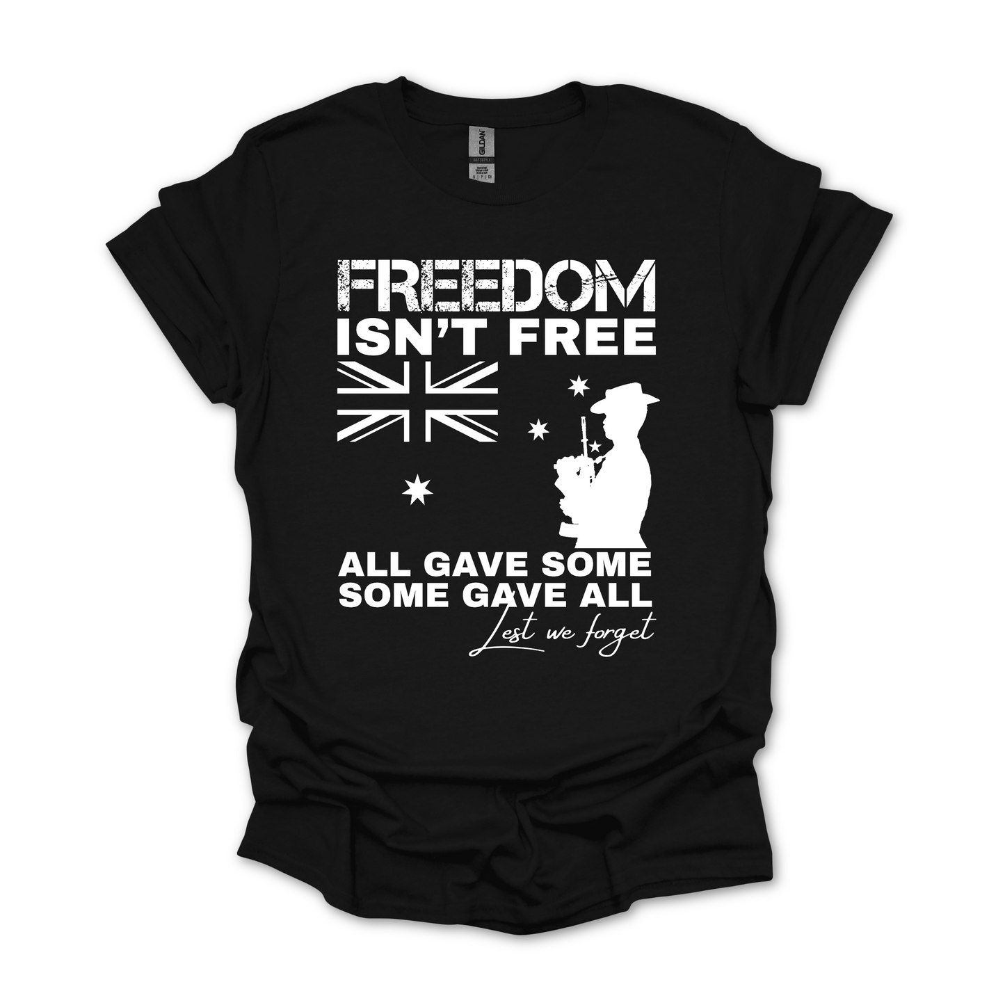 Freedom Isn't Free Australian Flag Shirt