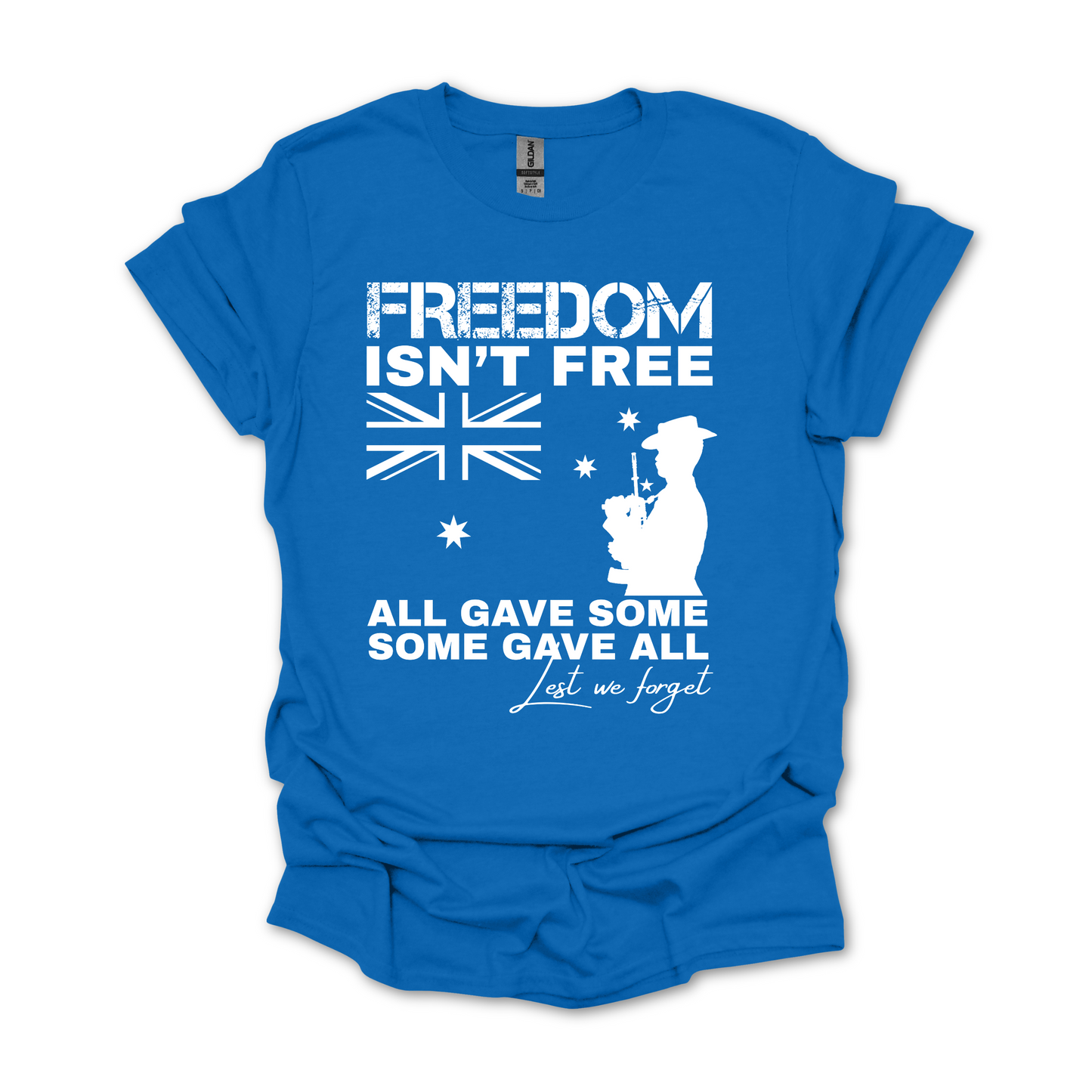 Freedom Isn't Free Australian Flag Shirt