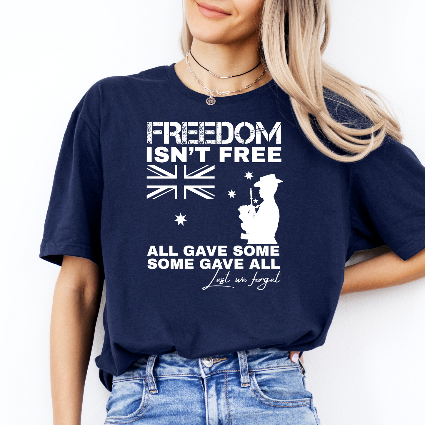 Freedom Isn't Free Australian Flag Shirt