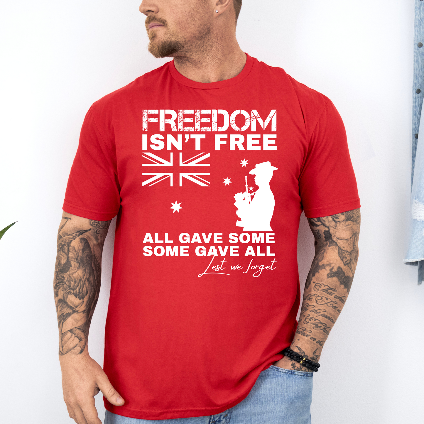 Freedom Isn't Free Australian Flag Shirt