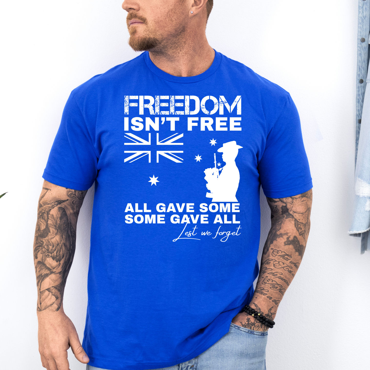Freedom Isn't Free Australian Flag Shirt