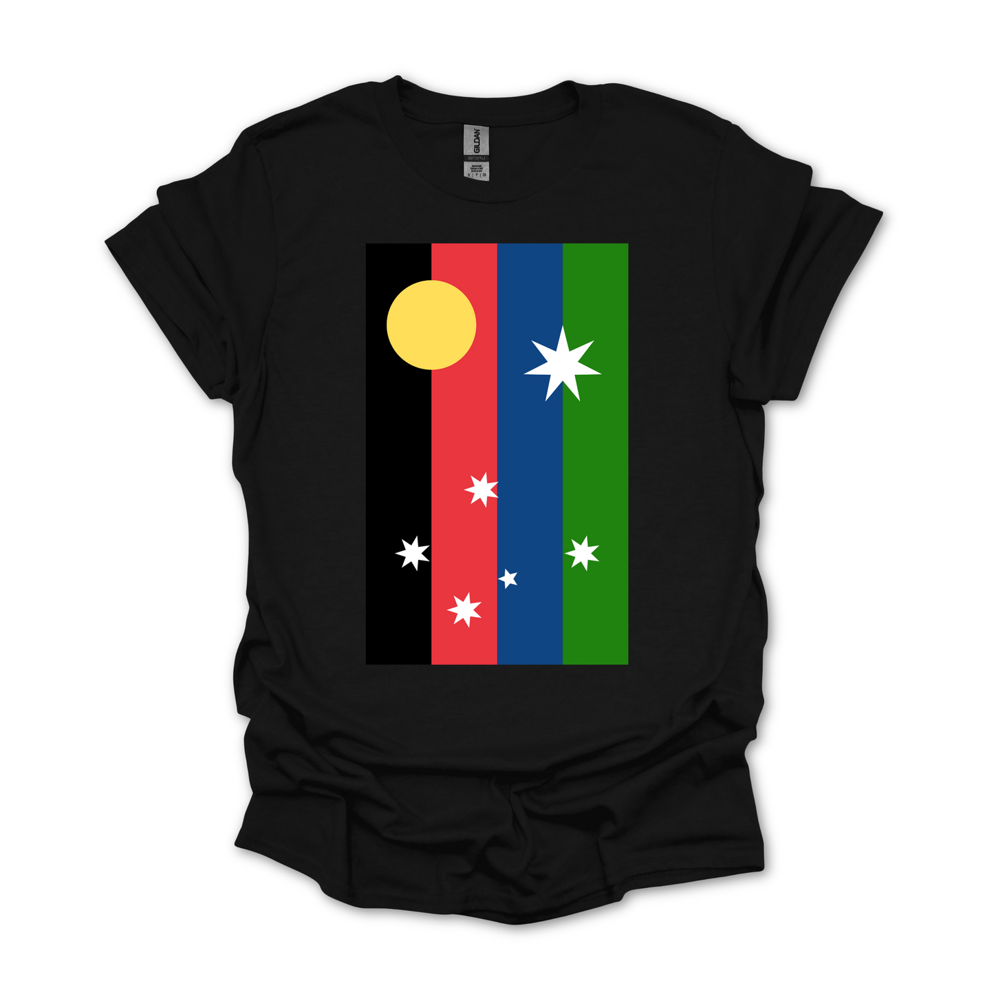 Australian Unity Australian/Aboriginal/Torres Straight Islands Flag Shirt