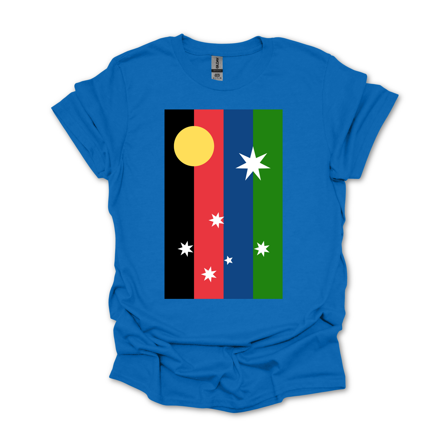Australian Unity Australian/Aboriginal/Torres Straight Islands Flag Shirt
