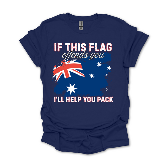 If This Flag Offends Your Australian Flag Patriot Shirt