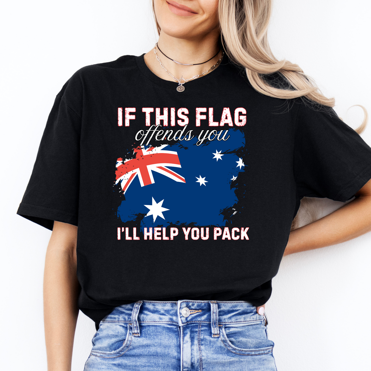 If This Flag Offends Your Australian Flag Patriot Shirt