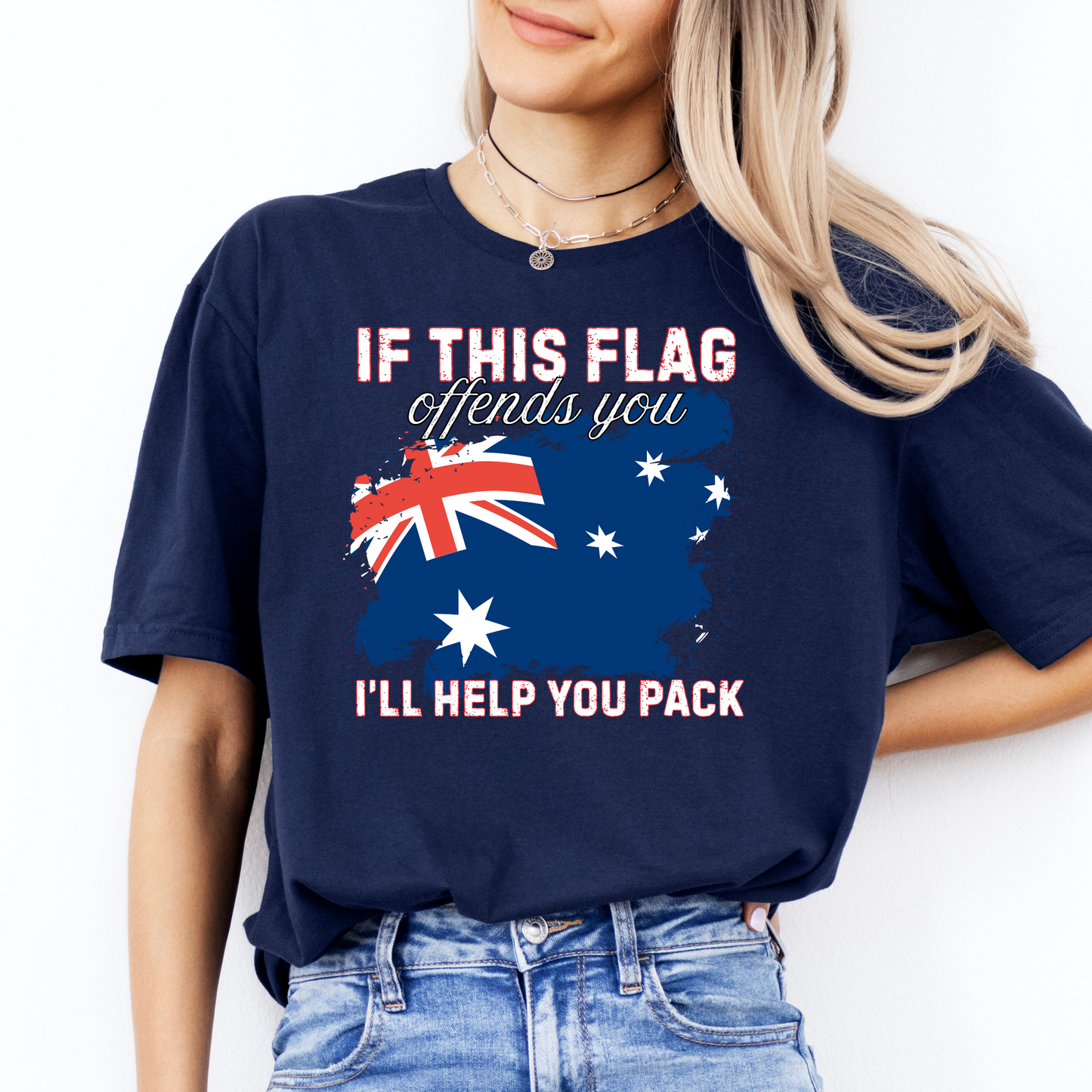 If This Flag Offends Your Australian Flag Patriot Shirt