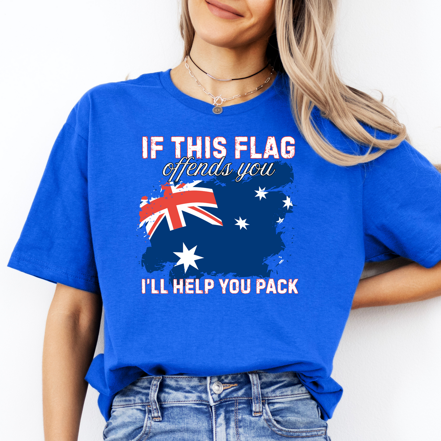 If This Flag Offends Your Australian Flag Patriot Shirt