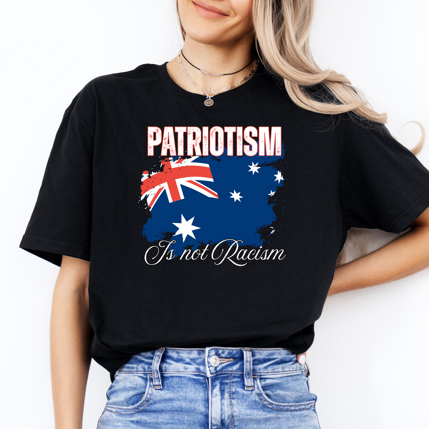 Patriotism is Not Racism Australian Patriot Flag Unisex Shirt V2