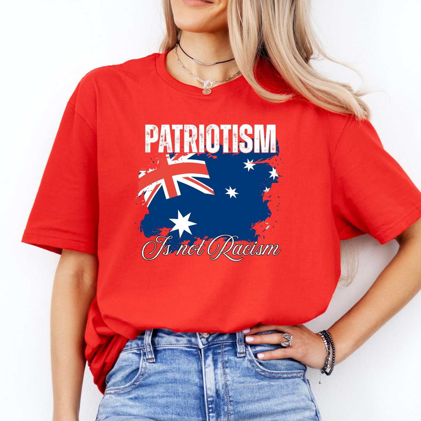 Patriotism is Not Racism Australian Patriot Flag Unisex Shirt V2