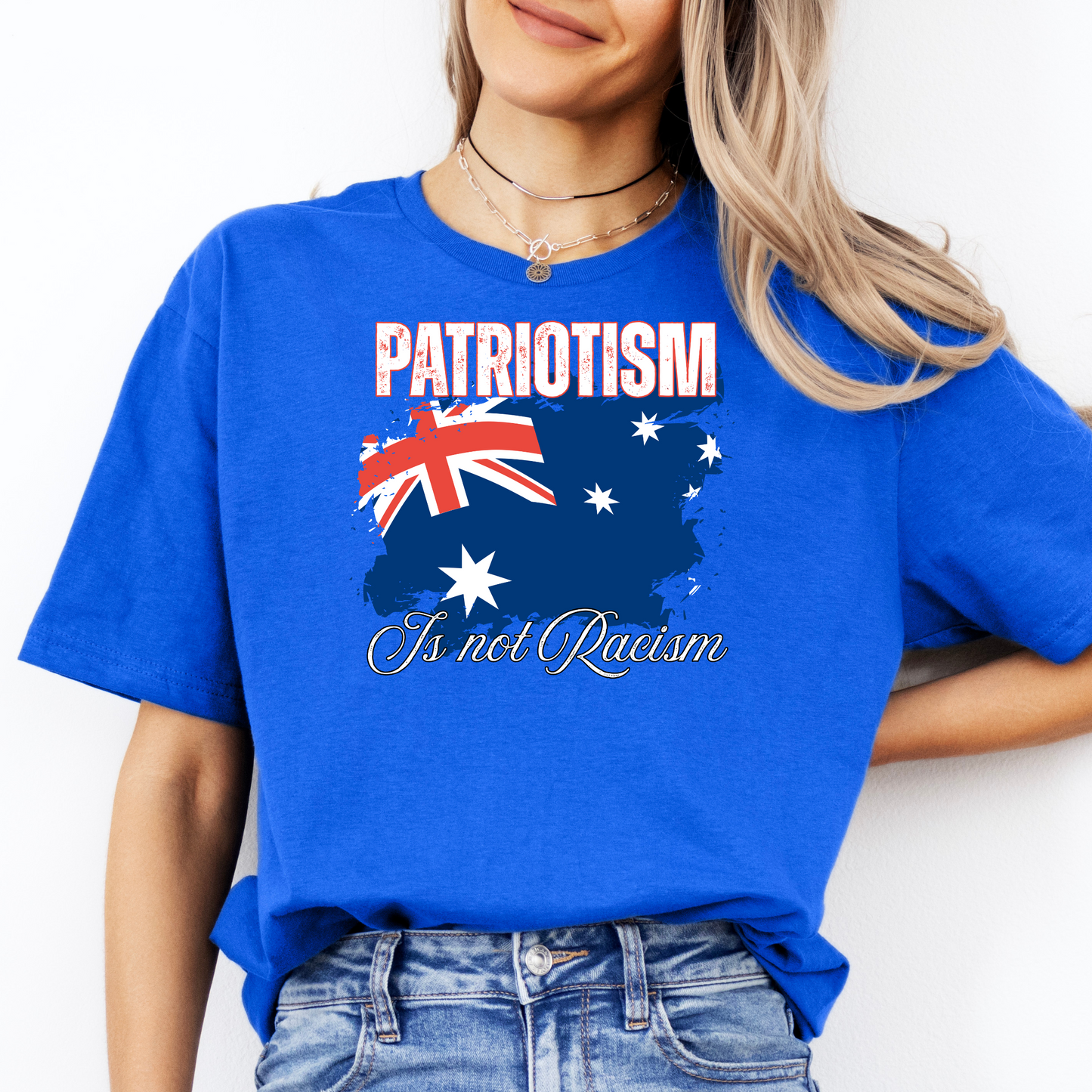 Patriotism is Not Racism Australian Patriot Flag Unisex Shirt V2
