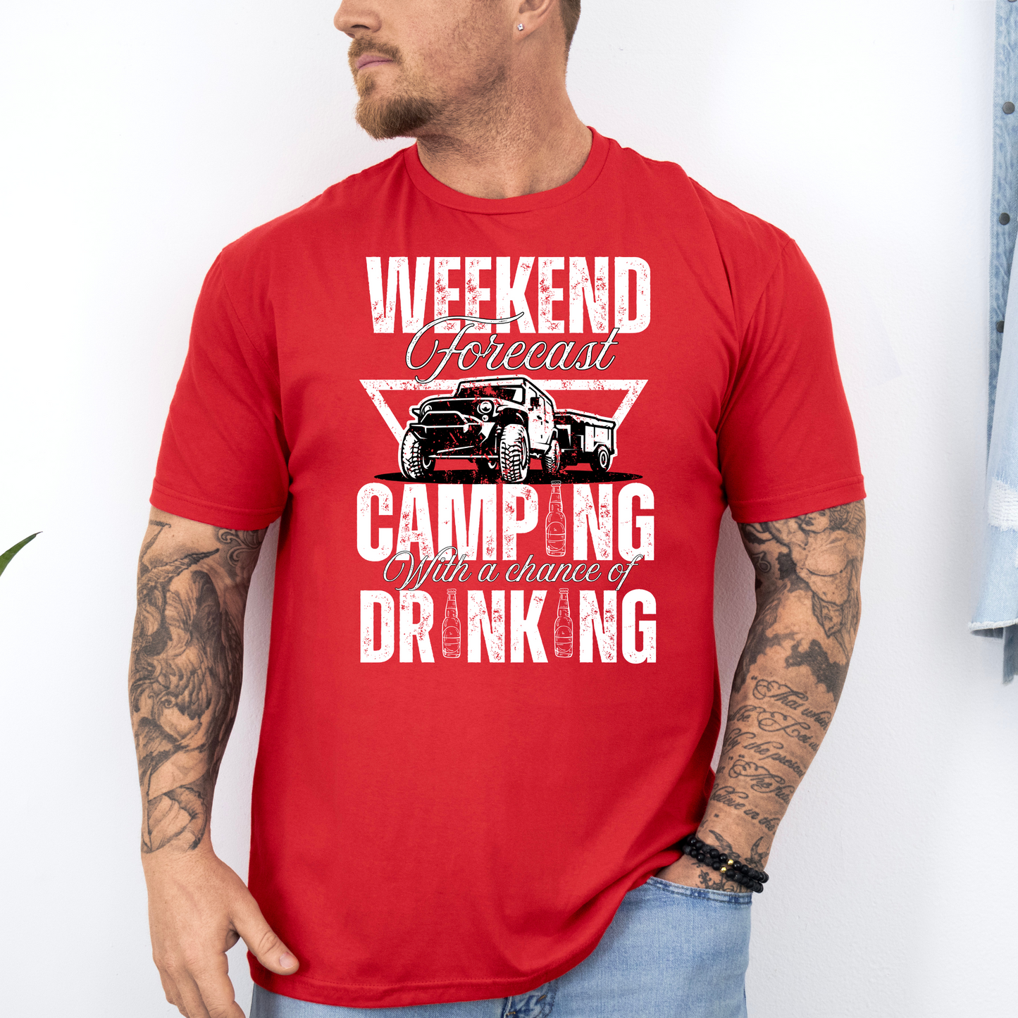 Weekend Forecast Aussie Camper Unisex Shirt
