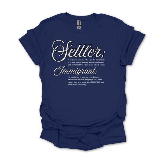 I Am a Settler Australian Unisex Shirt