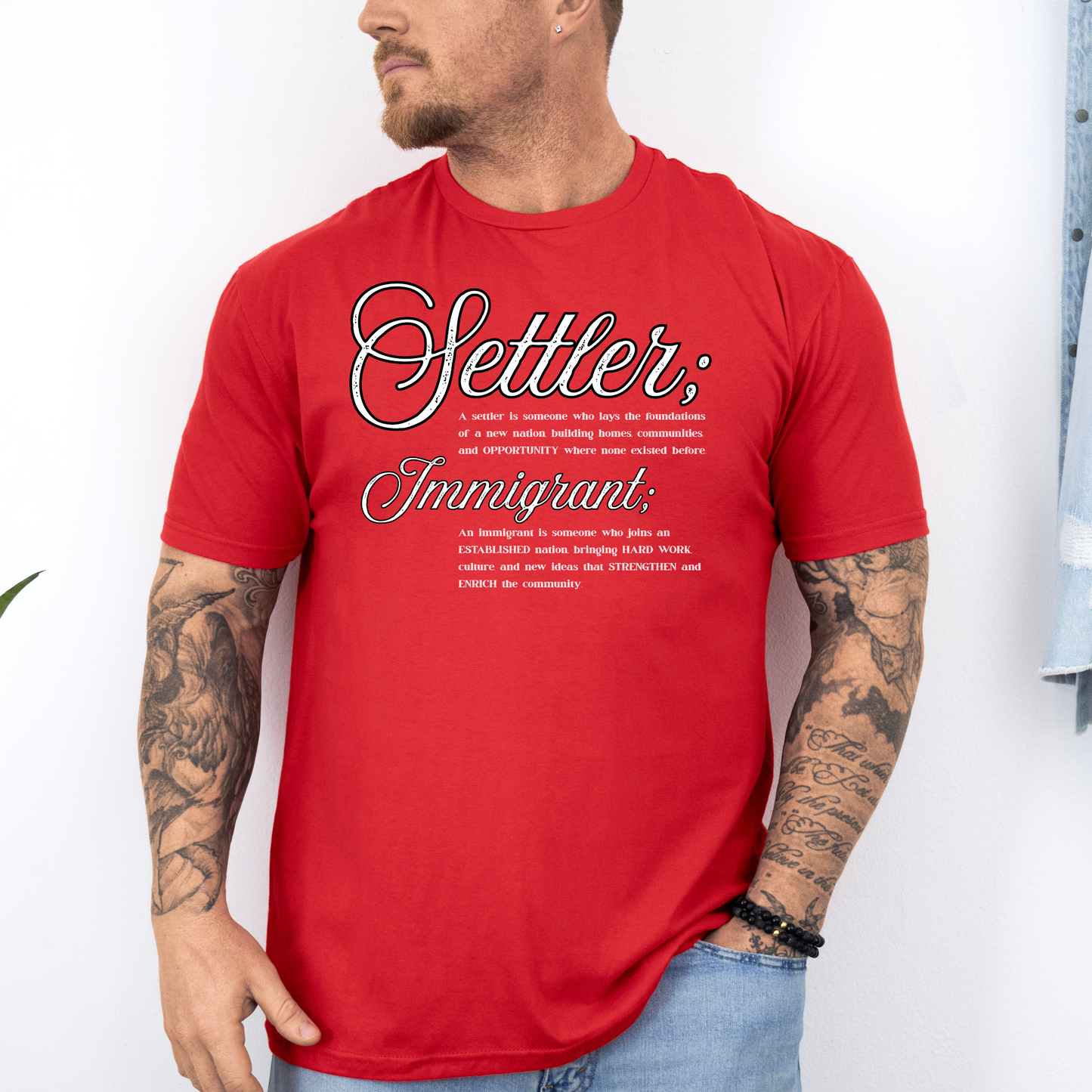 I Am a Settler Australian Unisex Shirt