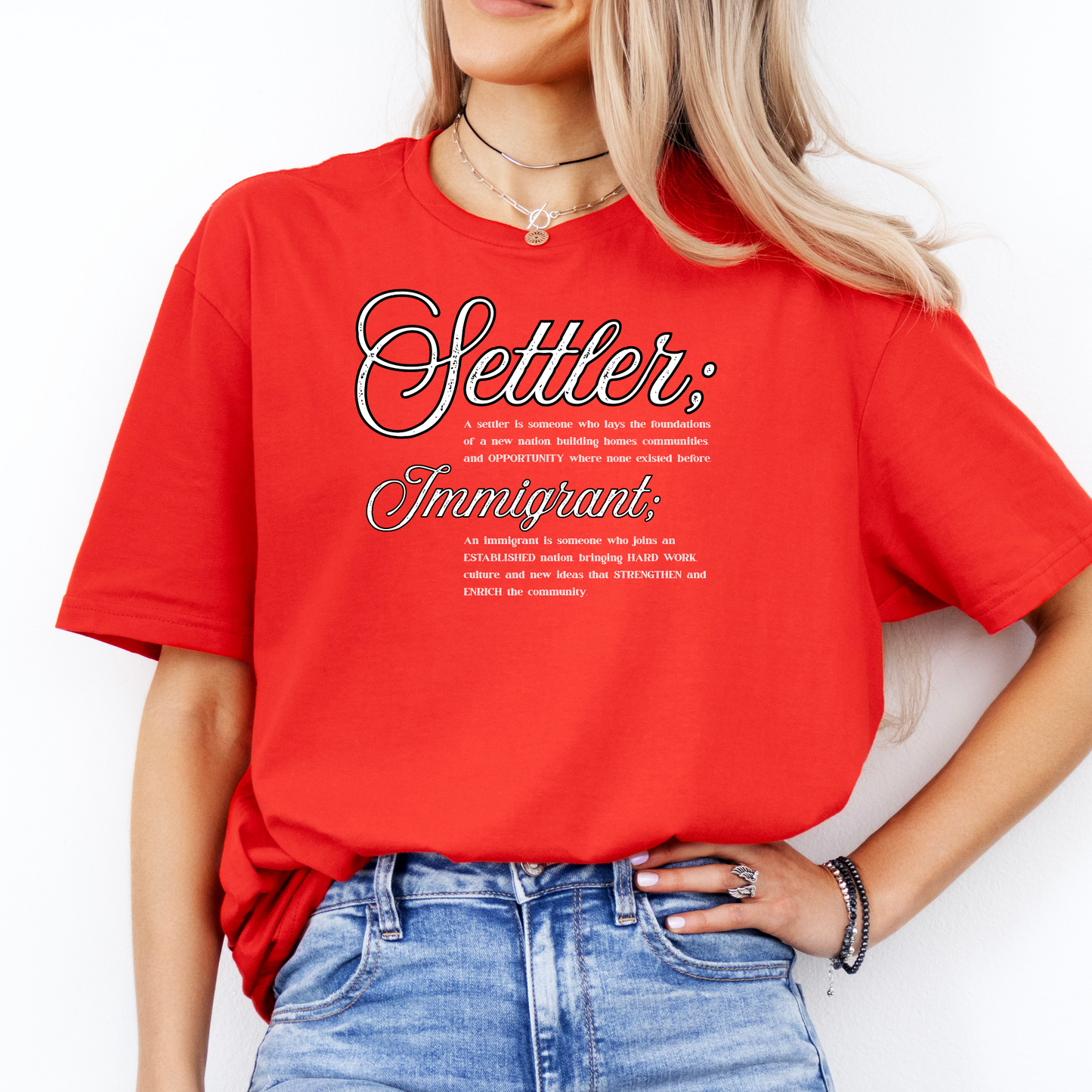 I Am a Settler Australian Unisex Shirt