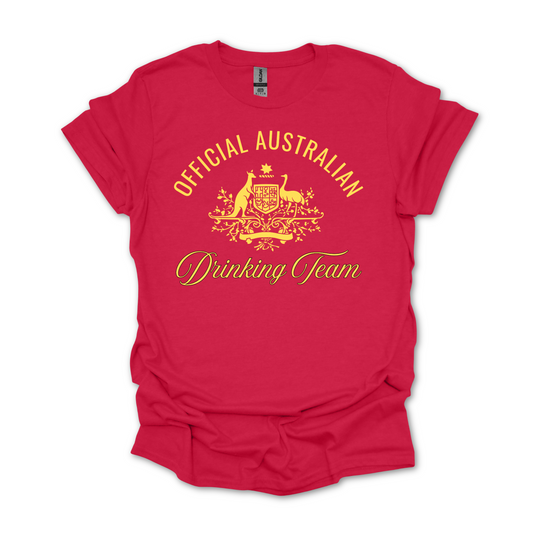 Official Australian Drinking Team Unisex Shirt