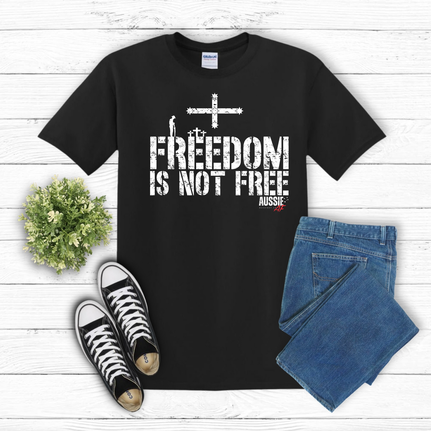Freedom Is Not Free Eureka Flag Unisex Shirt