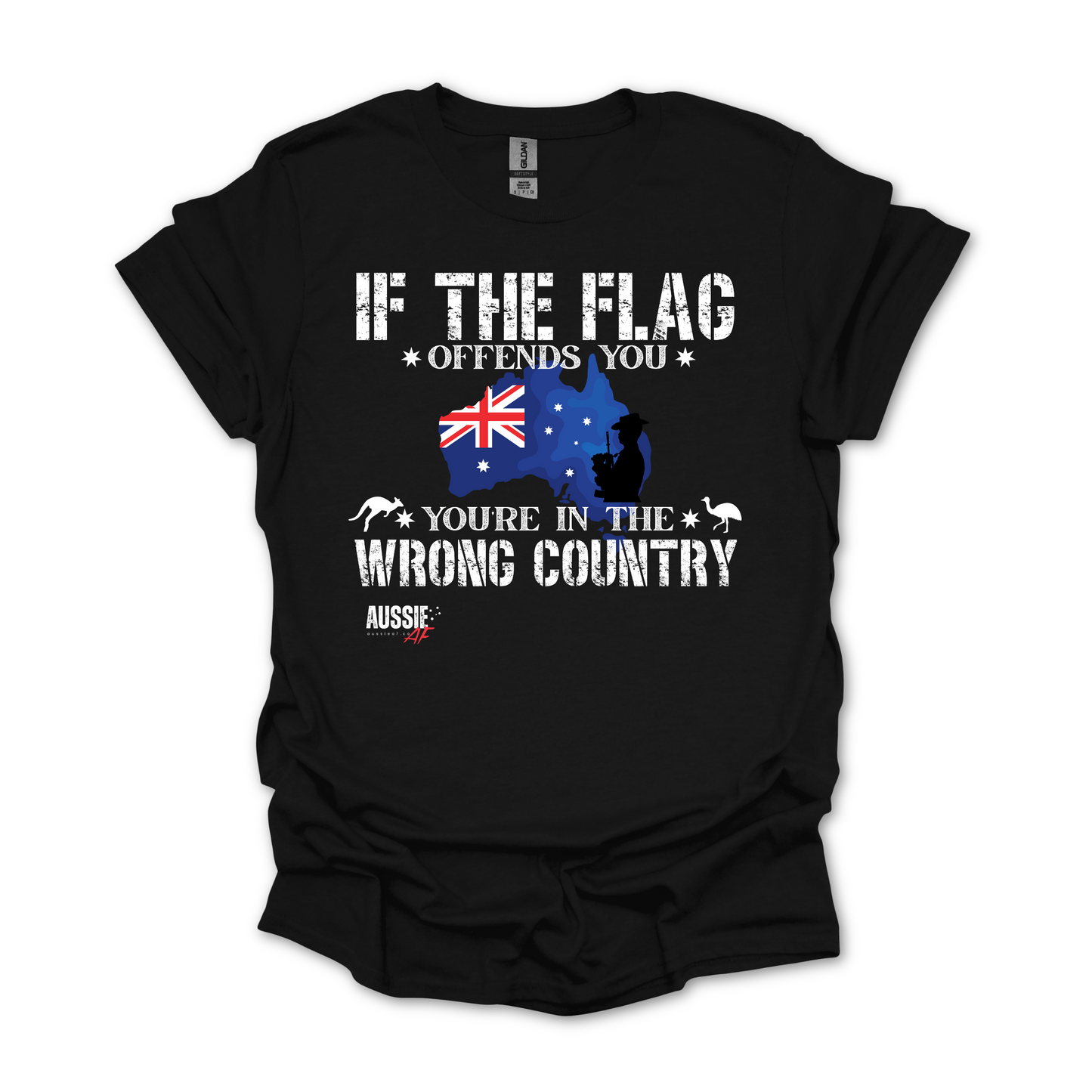 If The Flag Offends You Australian Flag Unisex Shirt