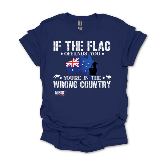 If The Flag Offends You Australian Flag Unisex Shirt