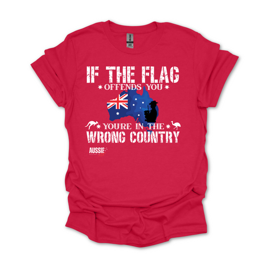 If The Flag Offends You Australian Flag Unisex Shirt