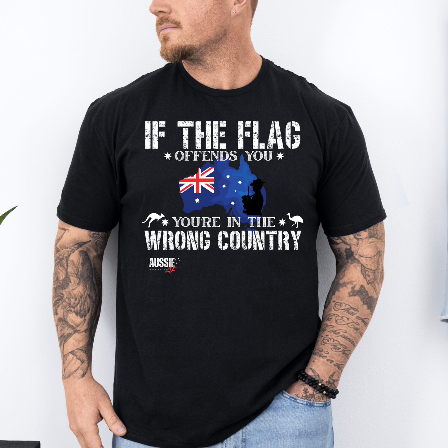 If The Flag Offends You Australian Flag Unisex Shirt
