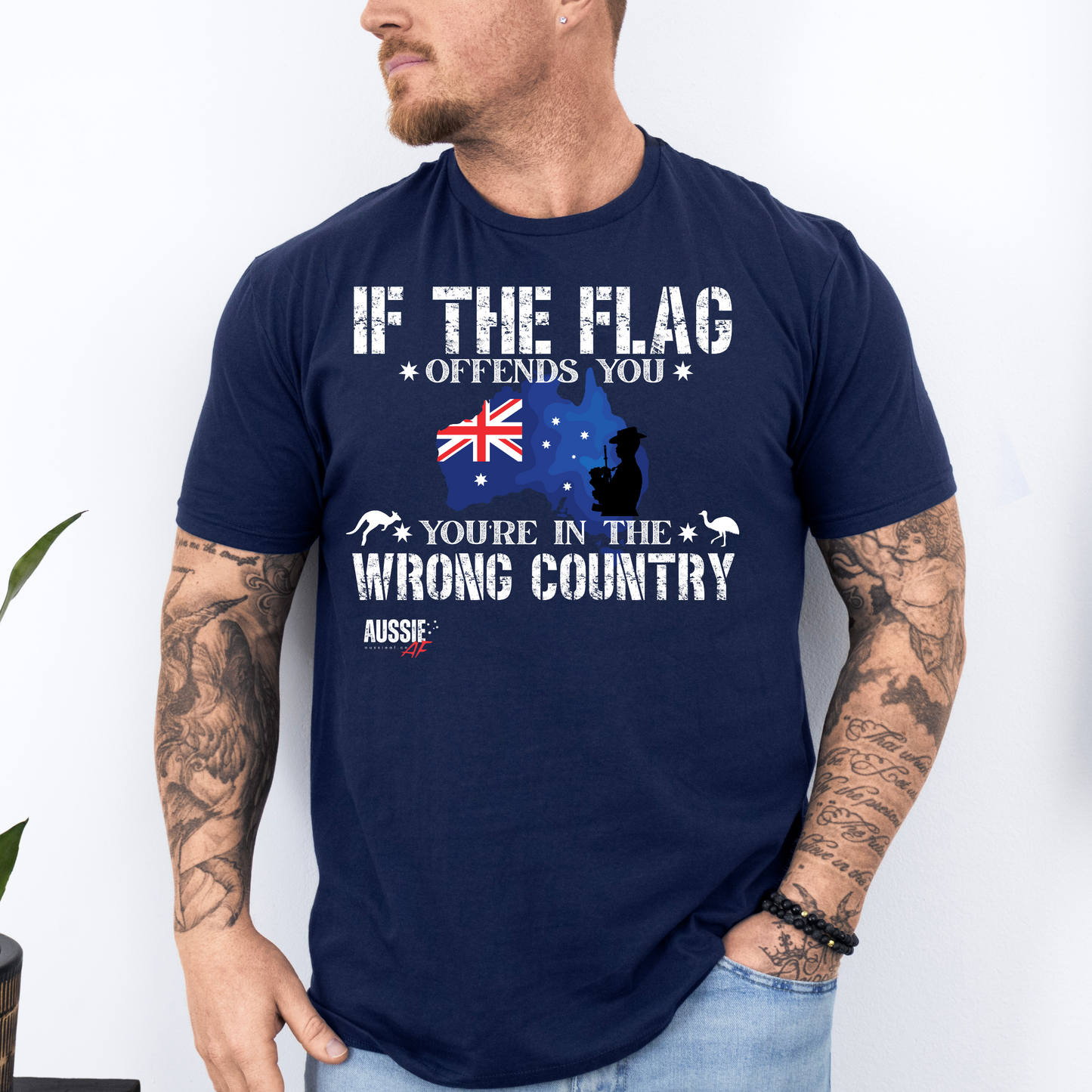 If The Flag Offends You Australian Flag Unisex Shirt