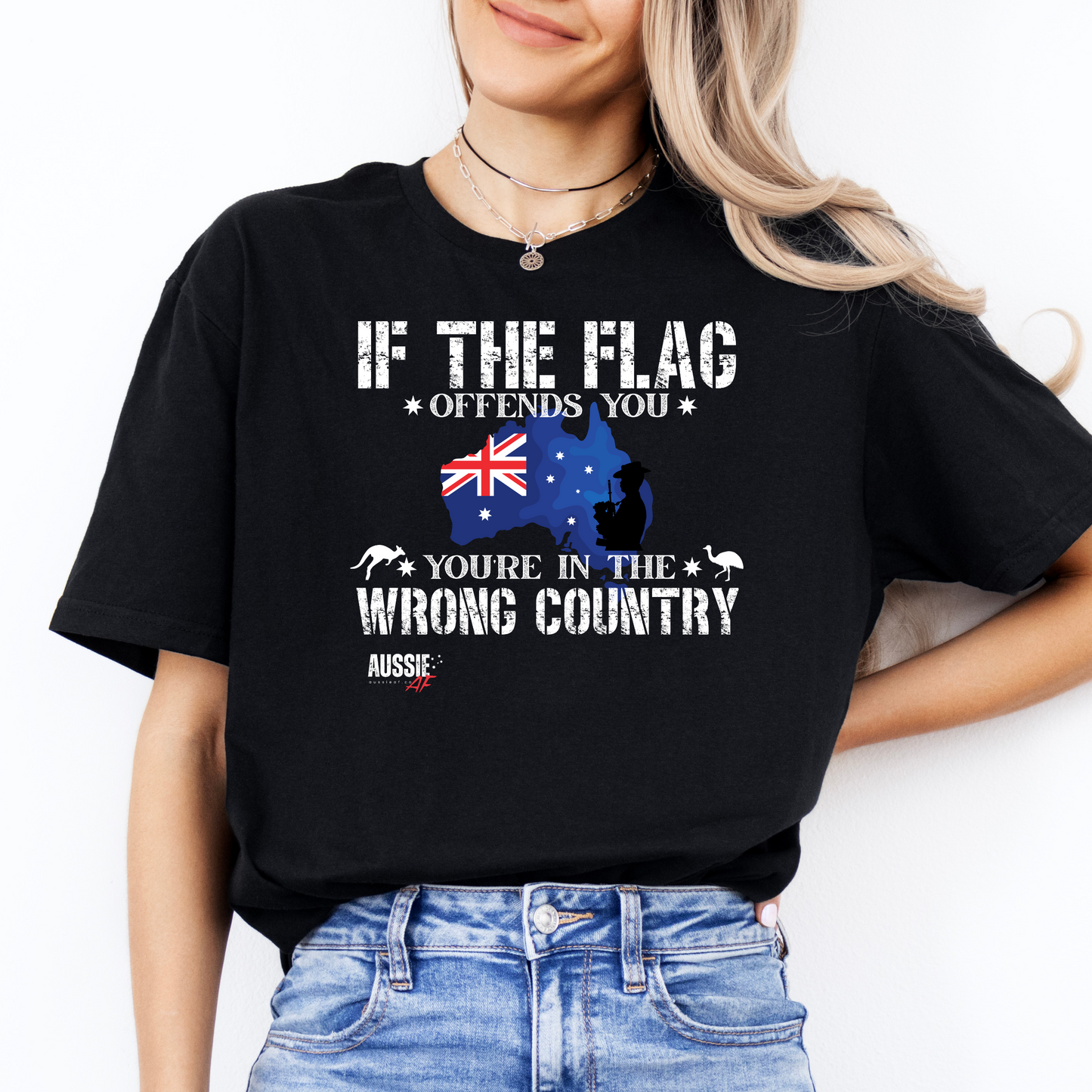 If The Flag Offends You Australian Flag Unisex Shirt
