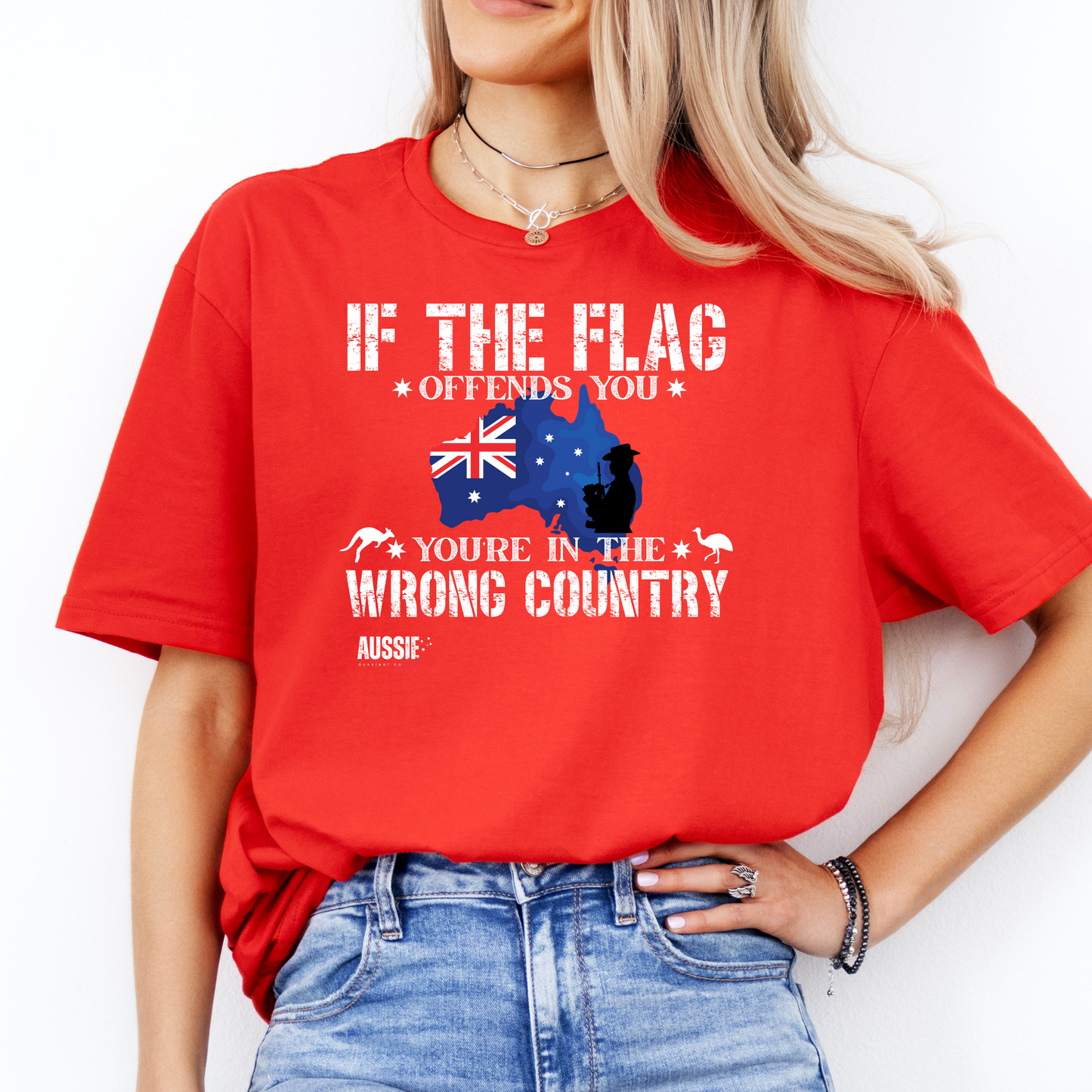If The Flag Offends You Australian Flag Unisex Shirt