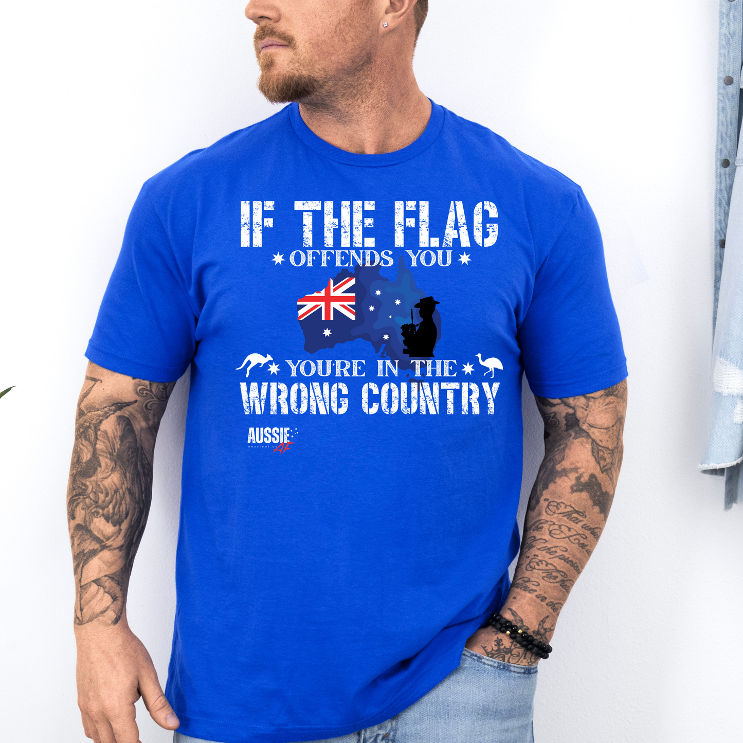 If The Flag Offends You Australian Flag Unisex Shirt