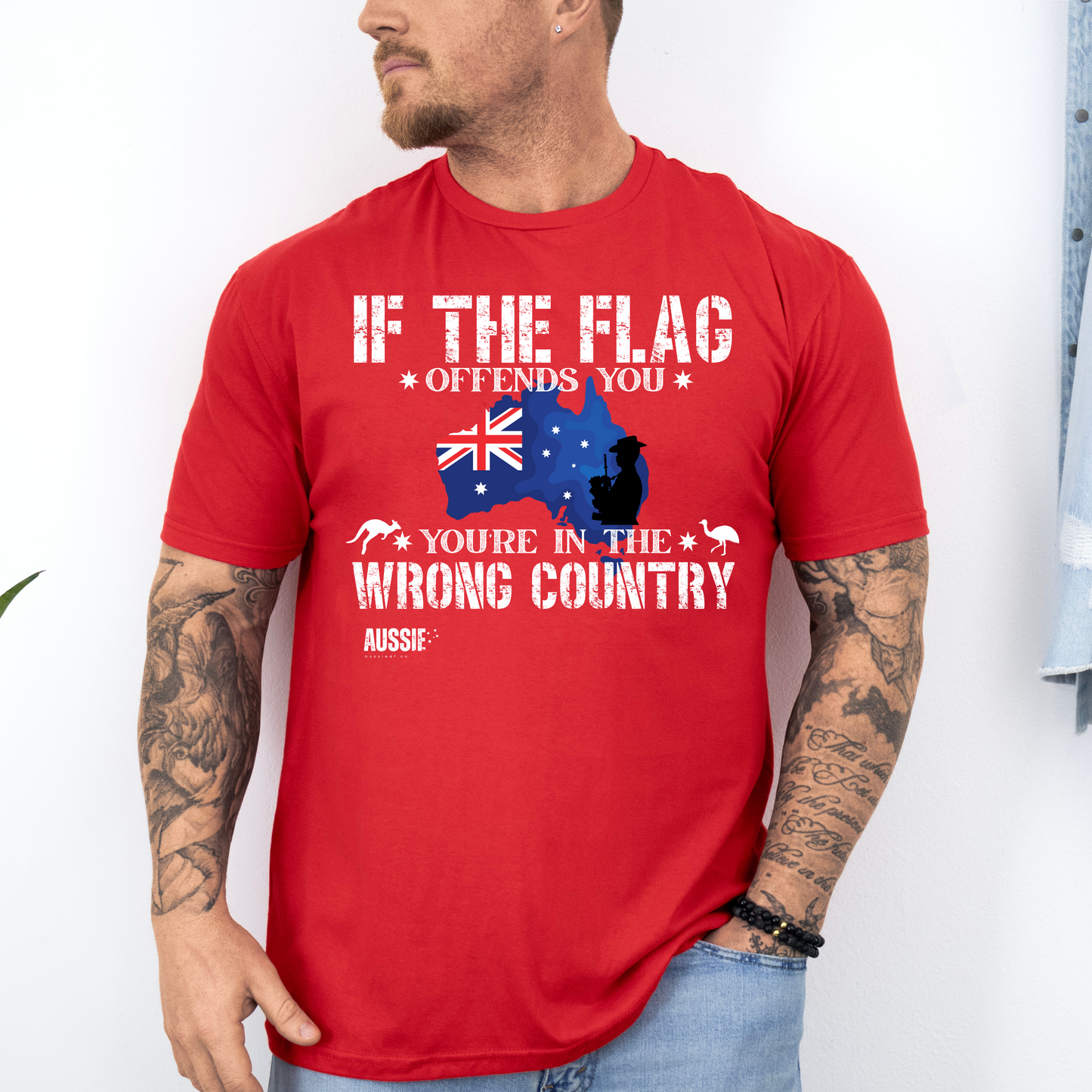 If The Flag Offends You Australian Flag Unisex Shirt