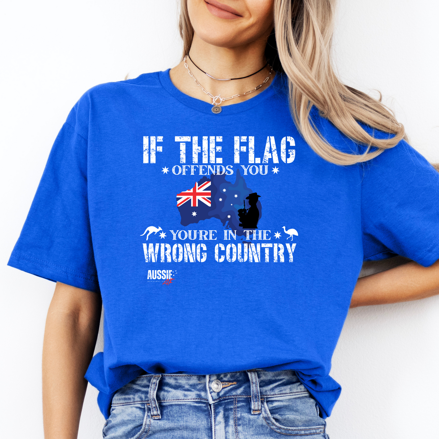 If The Flag Offends You Australian Flag Unisex Shirt