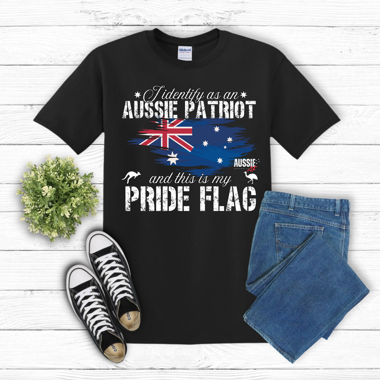 Aussie Patriot Pride Flag Unisex Shirt