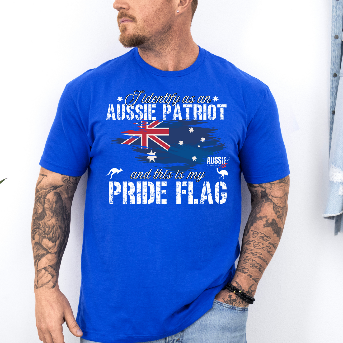 Aussie Patriot Pride Flag Unisex Shirt