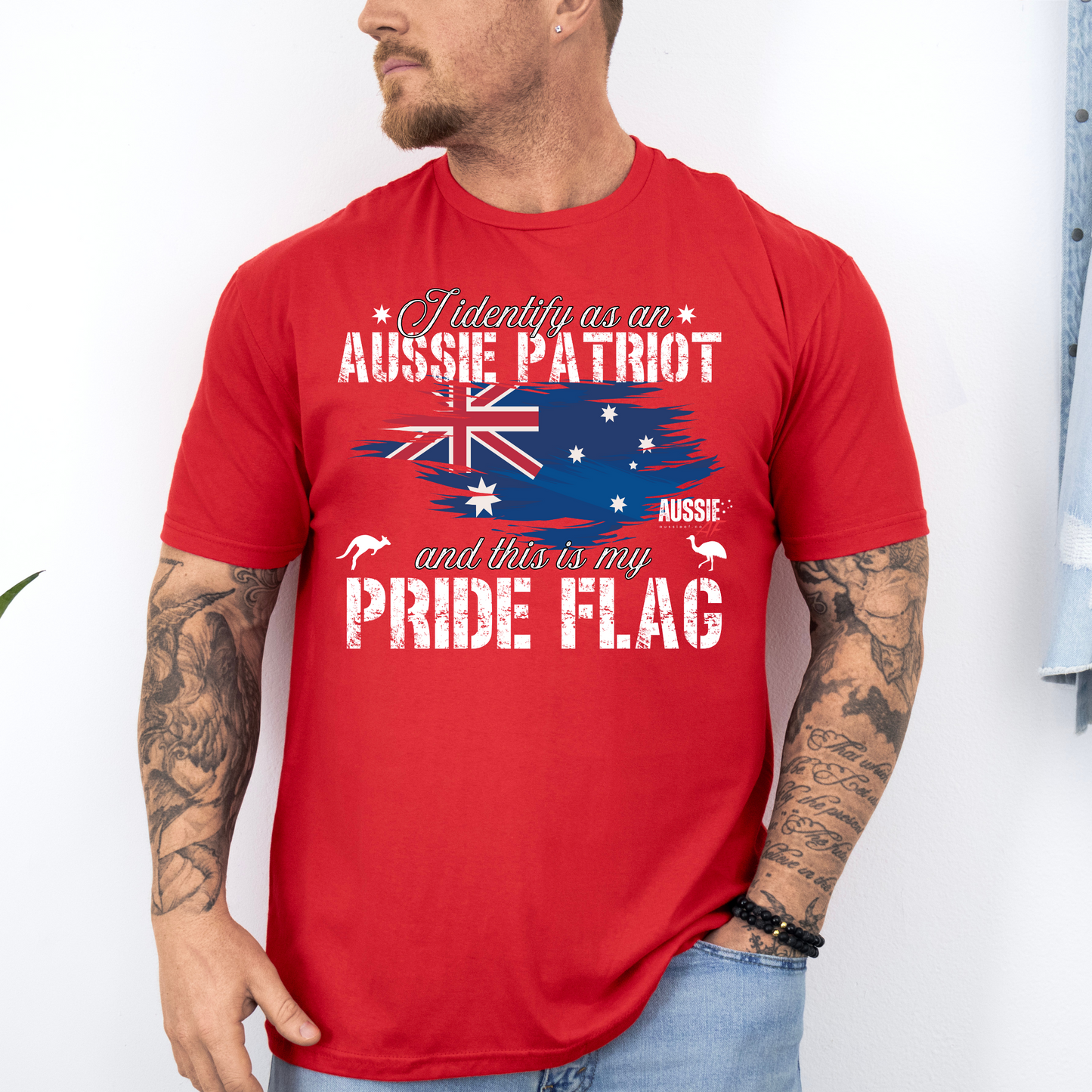 Aussie Patriot Pride Flag Unisex Shirt