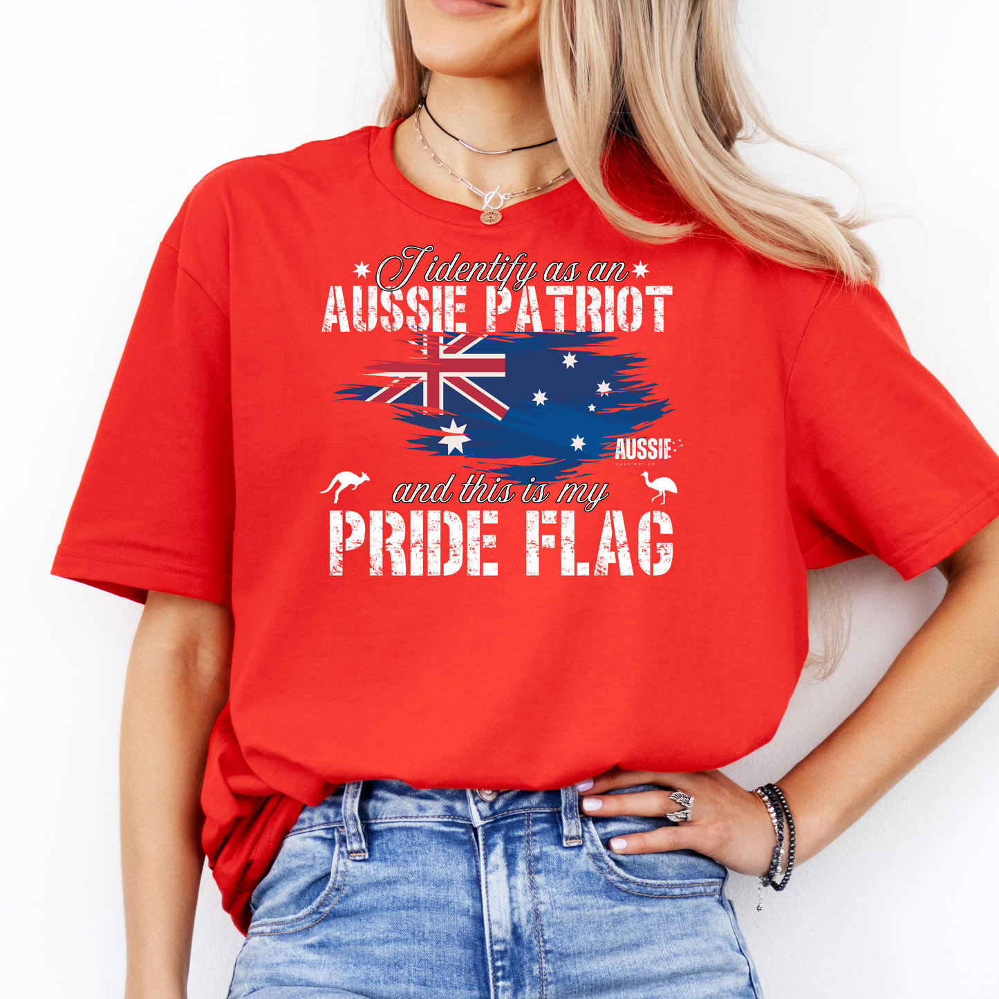 Aussie Patriot Pride Flag Unisex Shirt